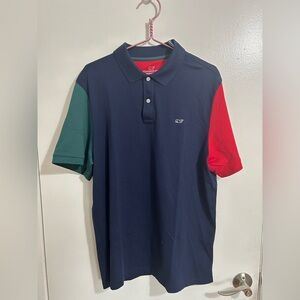 NWT Men’s Vineyard Vines Edgartown Pique Party Polo, large